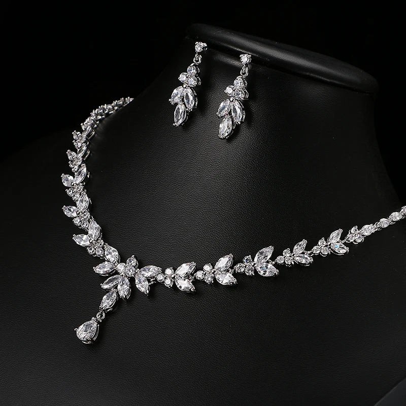 2-pieces Party Accessories Cubic Zircon Set