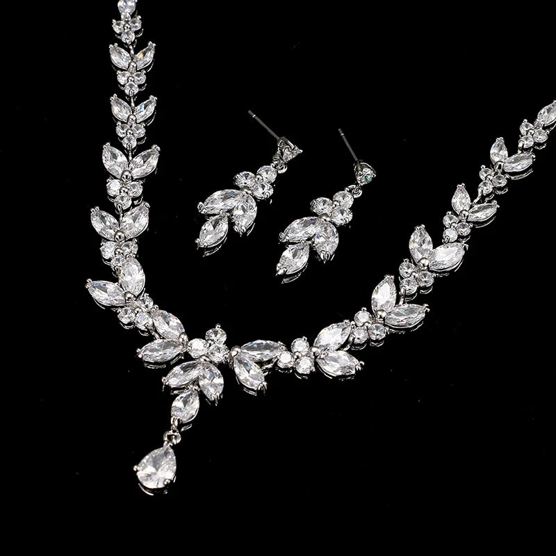 2-pieces Party Accessories Cubic Zircon Set