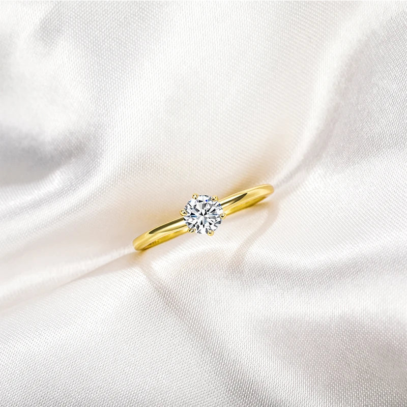 Moissanite Ring