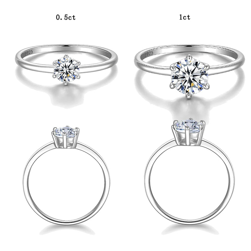 Moissanite Ring