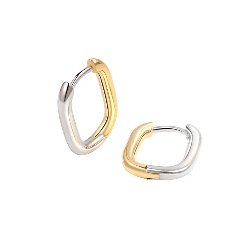 U-Shaped Earring (Sliver/Gold Color)