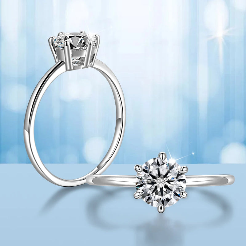 Moissanite Ring