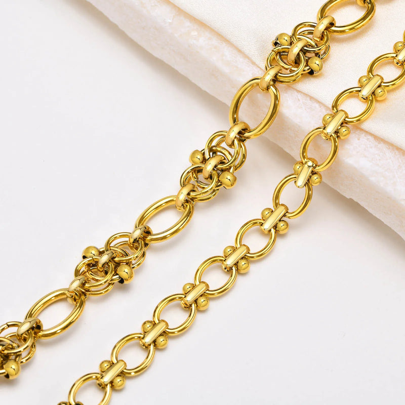 Chain Bracelet 18K Gold Plated