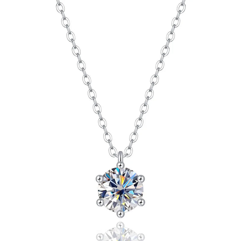 Real Moissanite Necklace