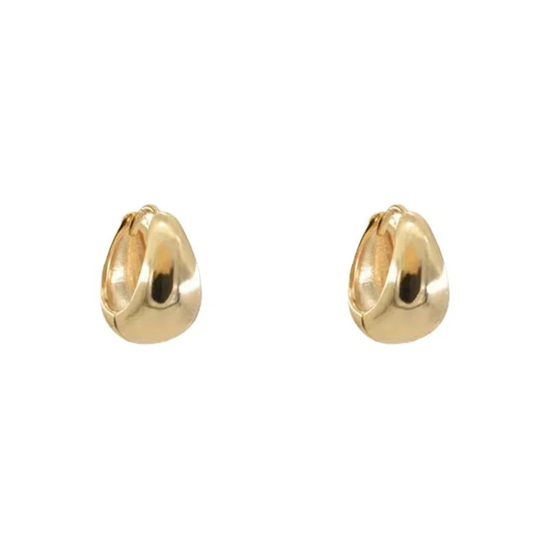 Hoops Earrings Silver and Gold