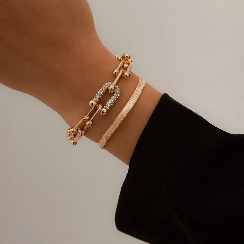 Two Trendy Bracelet Set