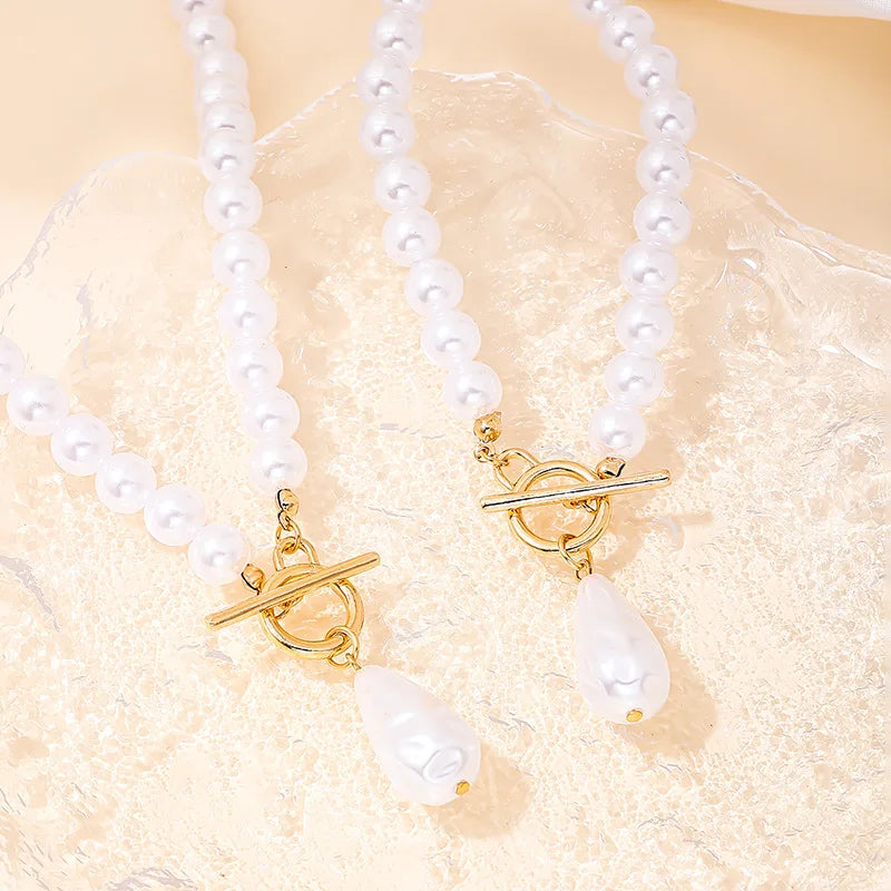 Jewelry Sets Pearl Bracelet and Necklace