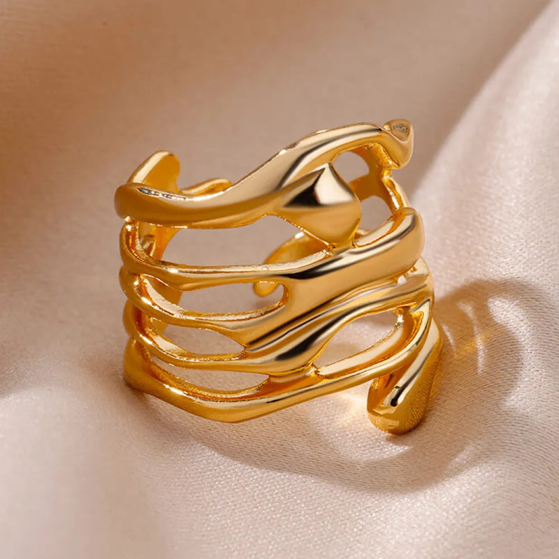 Stylish Rings (Gold and Silver)