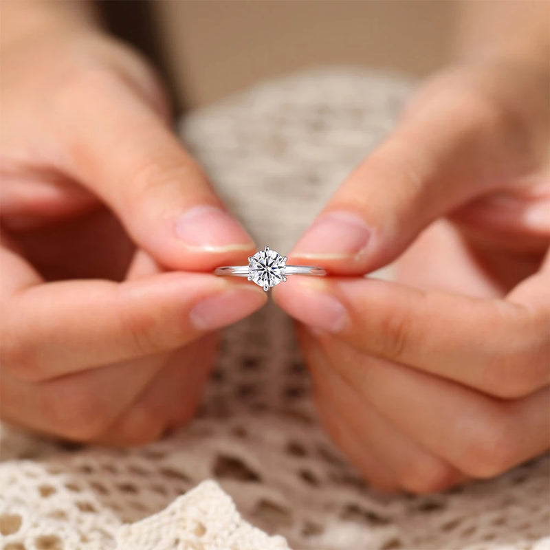 Moissanite Ring