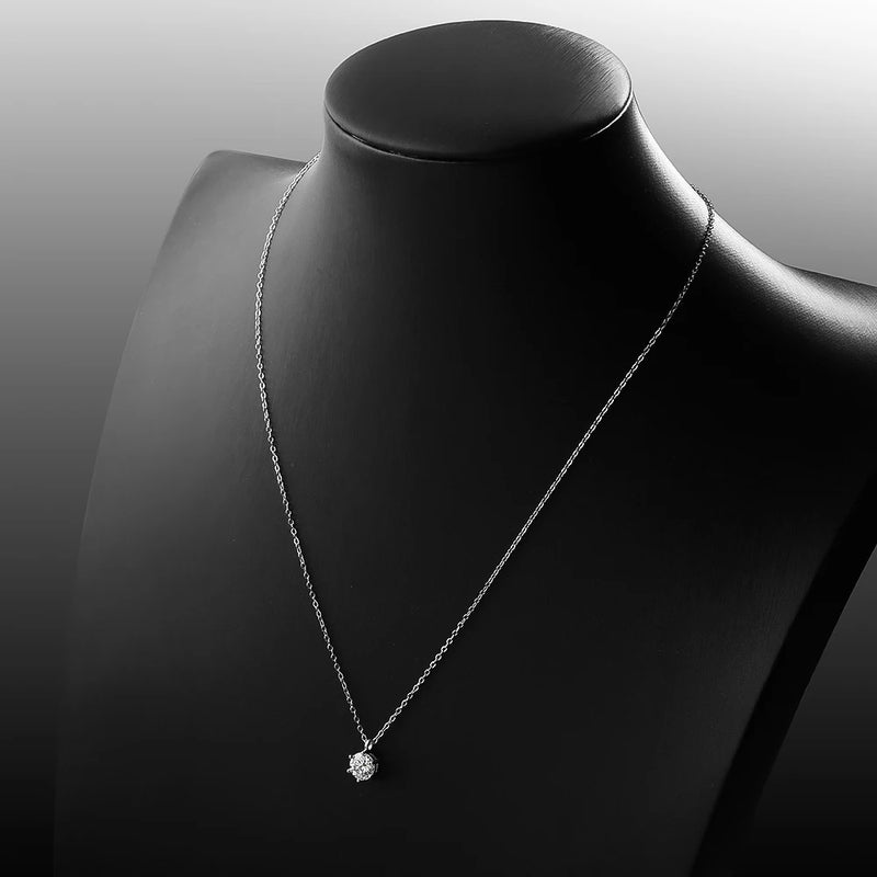 Real Moissanite Necklace