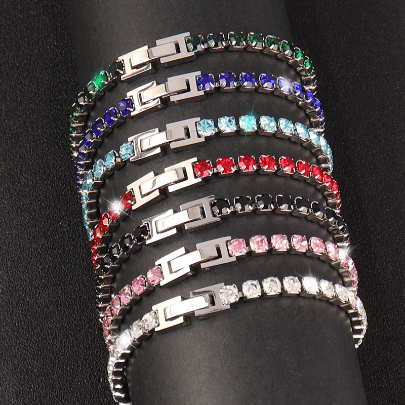 Luxury Color Crystal Zircon Bracelet