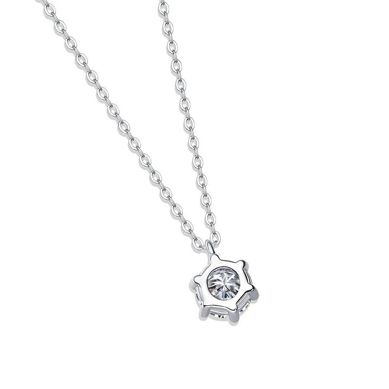 Real Moissanite Necklace