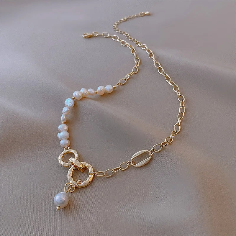 Natural Baroque Freshwater Pearl Necklace