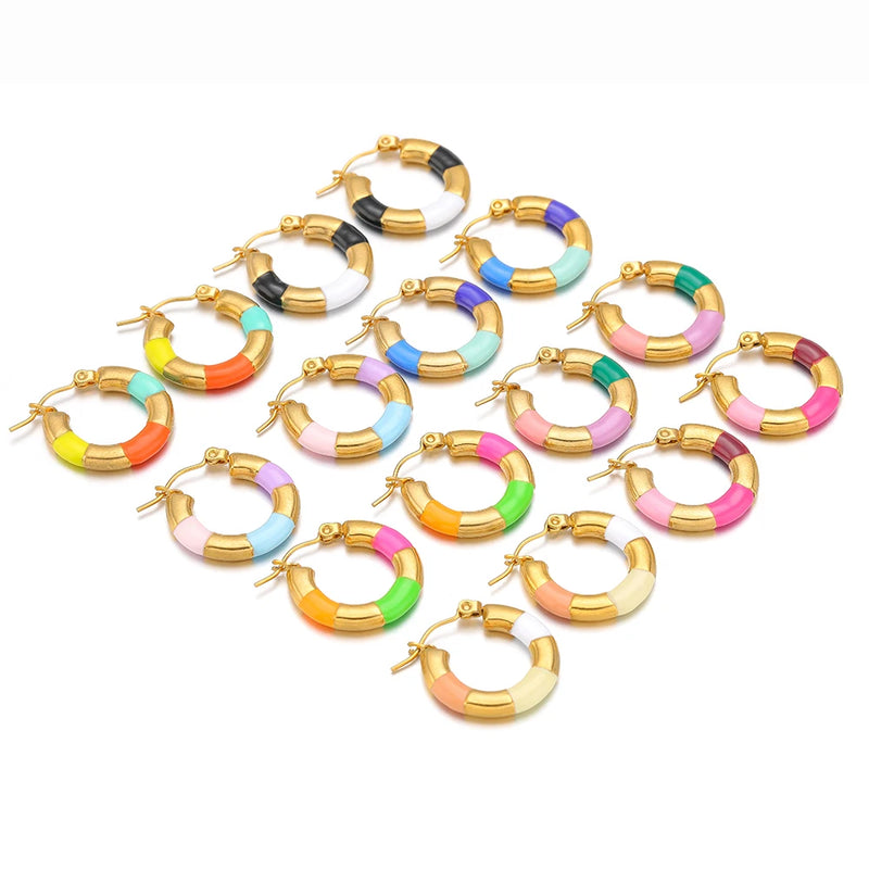 Colorful Hoops