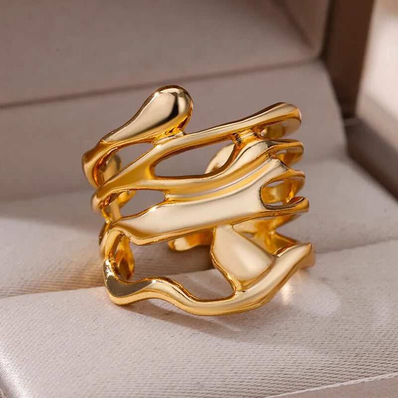 Stylish Rings (Gold and Silver)