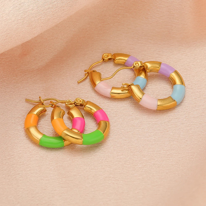 Colorful Hoops